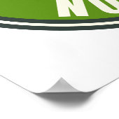 Ecotoerisme Noorwegen Scandinavië Trage reizen Poster (Hoek)