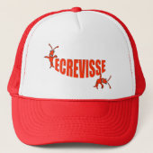 "Ecrevisse" Cajun Crawfish Trucker Pet (Voorkant)
