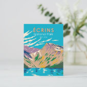 Ecrins National Park Dauphine Alps Frankrijk Briefkaart (Staand voorkant)