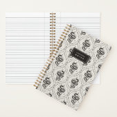 Ecru | Botanical Snake Personalized Notitieboek (Binnen)