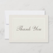 Ecru droomt formele traditionele bruiloft dank u