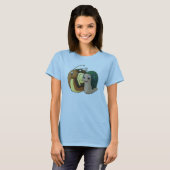 Ecru en Monty T-shirt (Voorkant volledig)
