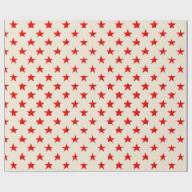 Ecru Heldere Rode Sterren