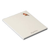 Ecru Hummingbird Notitieblok (Schuin)