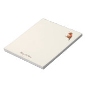 Ecru Hummingbird Notitieblok (Linkerzijde)