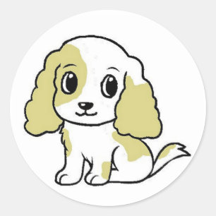 ecs cartoon van citroenen ronde sticker