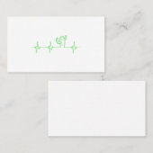 ECSE leraar Regenboogregenboog - Speciaal onderwij Visitekaartje (Voorkant / Achterkant)