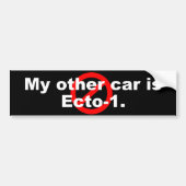 Ecto-1-Bumpersticker Bumpersticker (Voorkant)
