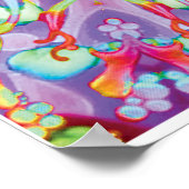 Ectoplasma Kinestische Collage Kaleidoscoop Poster (Hoek)