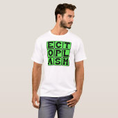 Ectoplasma, spook slijm t-shirt (Voorkant volledig)