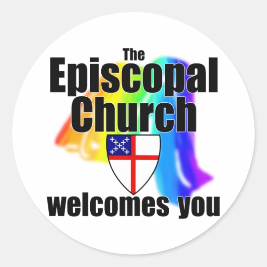 ECtshirt Ronde Sticker (Voorkant)