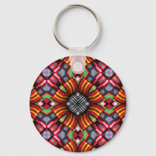 Ecuador Abstract Sleutelhanger