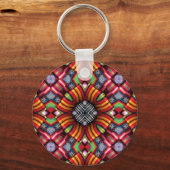Ecuador Abstract Sleutelhanger (Voorkant)