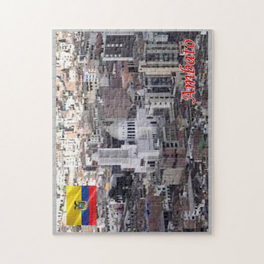 Ecuador - Ambato - Legpuzzel (Verticaal)
