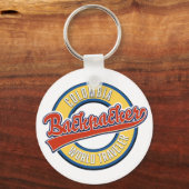 Ecuador backpacker world traveller logo sleutelhanger (Voorkant)