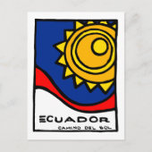 Ecuador Briefkaart (Voorkant)