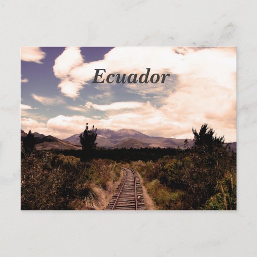 Ecuador Briefkaart (Voorkant)