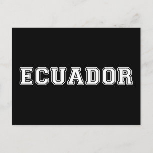 Ecuador Briefkaart