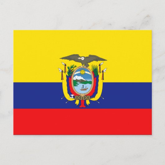 Ecuador Briefkaart (Voorkant)