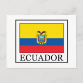 Ecuador Briefkaart (Voorkant)