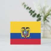 ecuador briefkaart (Staand voorkant)