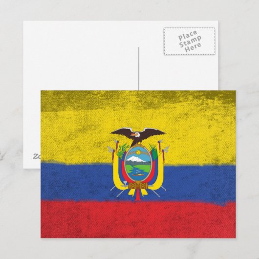 Ecuador Briefkaart (Voorkant / Achterkant)