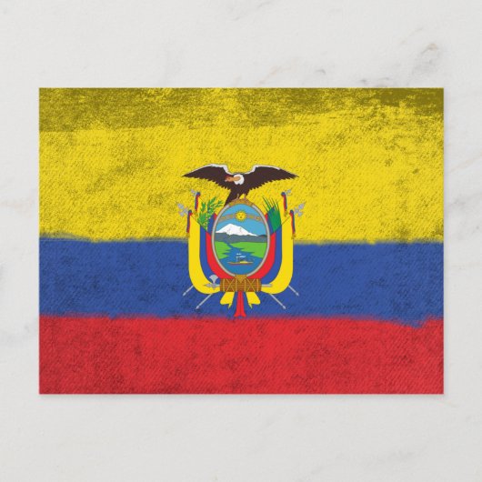 Ecuador Briefkaart (Voorkant)