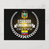 Ecuador Briefkaart (Voorkant)