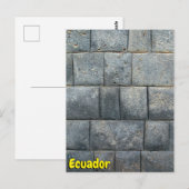 Ecuador Briefkaart (Voorkant / Achterkant)