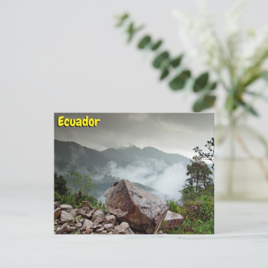 Ecuador Briefkaart (Staand voorkant)