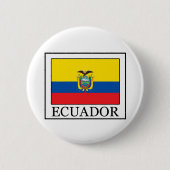 Ecuador-Button Ronde Button 5,7 Cm (Voorkant)