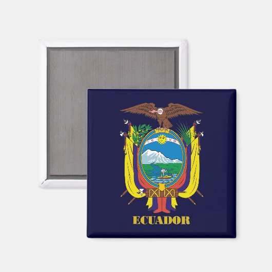 Ecuador COA Magneet (Voorkant / Achterkant)