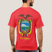 Ecuador COA T-shirt (Achterkant)