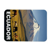 Ecuador Cotopaxi Nationaal Park reizen Magneet (Horizontaal)