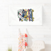 Ecuador Doel Modus Skelet Aanvaller Naties Dynamis Spandoek (Insitu)
