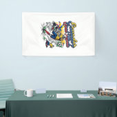 Ecuador Doel Modus Skelet Aanvaller Naties Dynamis Spandoek (Beurs)