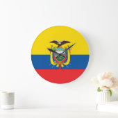 Ecuador (Ecuadoriaanse) Vlag Grote Klok (Huis)