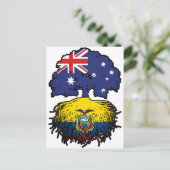 Ecuador Ecuadorian Australian Australia Tree Roots Briefkaart (Staand voorkant)