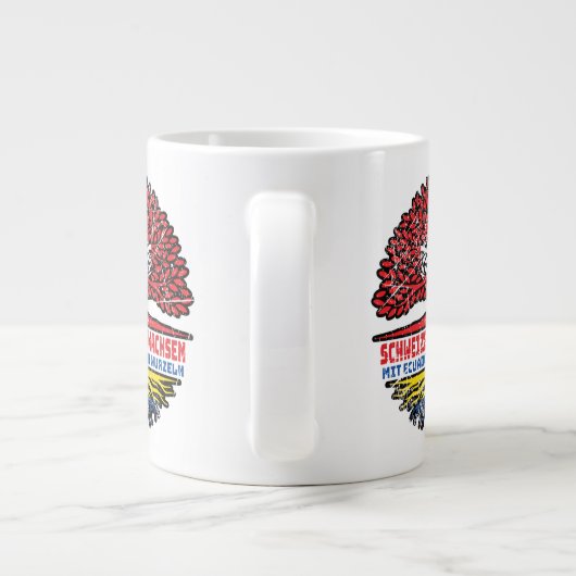 Ecuador Ecuadorianisch Schweizer Schweiz Baum Grote Koffiekop (Achterkant)