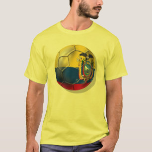 Ecuador Elt Tri soccer futbol ball giften T-shirt