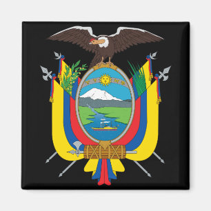 ecuador emblem magneet