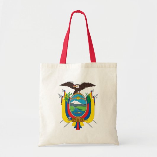 ecuador emblem tote bag (Voorkant)