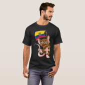 Ecuador Fan Mouse T-shirt (Voorkant volledig)