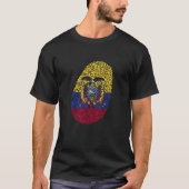 Ecuador Fingerprint T-shirt (Voorkant)