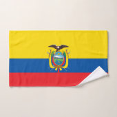 Ecuador Flag Bad Handdoek (Handdoek)
