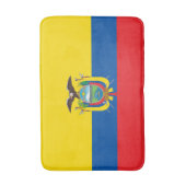 Ecuador Flag Badmat (Voorkant Verticaal)