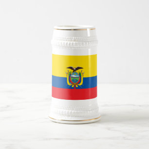 Ecuador Flag Bierpul