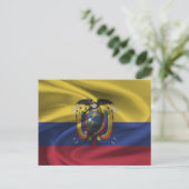 Ecuador Flag Briefkaart (Staand voorkant)