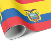 Ecuador Flag Cadeaupapier (Rol Hoek)