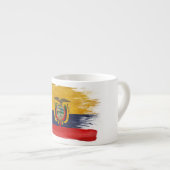 Ecuador Flag Espresso Kop (Voorkant rechts)